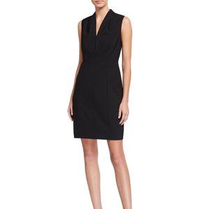 Elie Tahari Annabel Sleeveless V-Neck Shift Dress